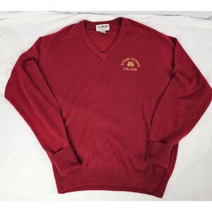 Bethune-Cookman BCC Wildcats Light Sweater Ladies Maroon Large embroidered